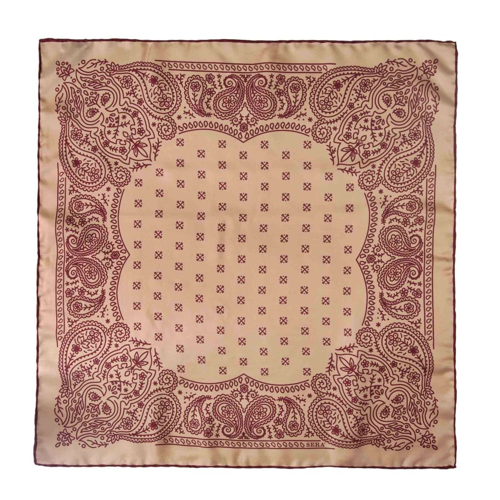 Bandana Simple Paisley — Sera Fine Silk