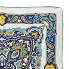 Pochette Mediterraneo — Sera Fine Silk